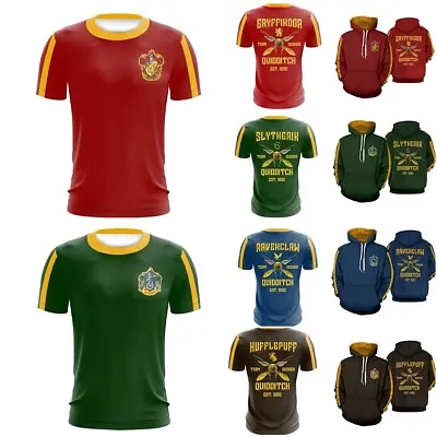 Buy Kids Harry Potter Hoodies Sweatshirt Hooded Jumper Top Pullover T-shirt Tee Gift • 6.98£