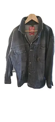 Buy ECKO UNLTD - Very Rare Vintage Denim Jacket From The Ecko Re-Mix Collection • 100£