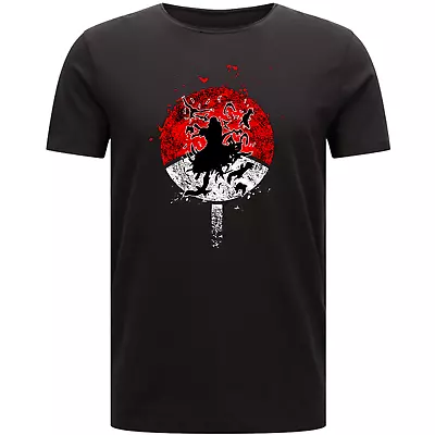 Buy Anime T Shirt Black Crows  Itachi Ninja Fan Uchiha Clan Mens Tee Gift  • 13.49£