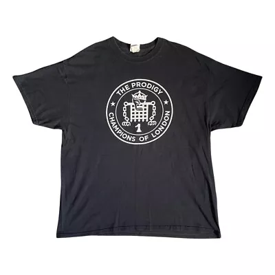 Buy The Prodigy Short Sleeve Black T Shirt Vintage Size UK XL - Official Tour Merch • 35£