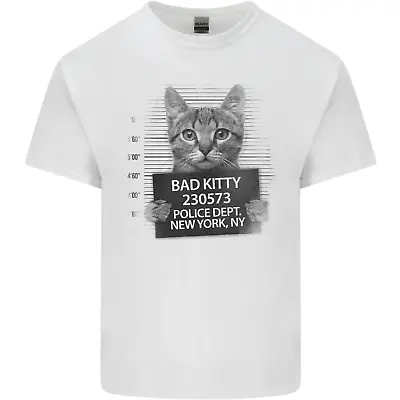 Buy Bad Kitty New York City Police Dept Mens Cotton T-Shirt Tee Top • 8.75£