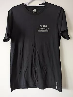 Buy Men's Uniqlo UT X Star Wars Black Death Trooper T-Shirt UK Size Small  • 10£