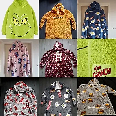 Buy Snuddie Primark Hooded Fleece Oversized Poncho - Brand New - Ladies Mens Girls  • 29.99£