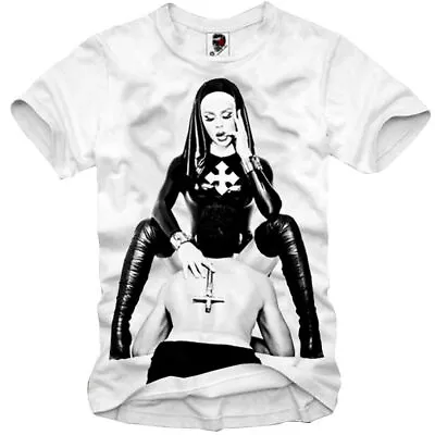 Buy E1syndicate T-shirt Naughty Nun Sexy Antichrist Crowley Dope Cross Sinner 2698 • 22.78£