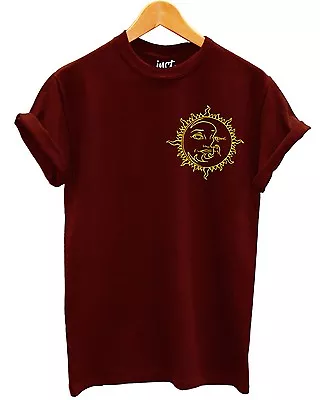 Buy Sun And Moon Logo Left Chest Pocket T Shirt Top Tee Tattoo Design Tarot  • 14.99£