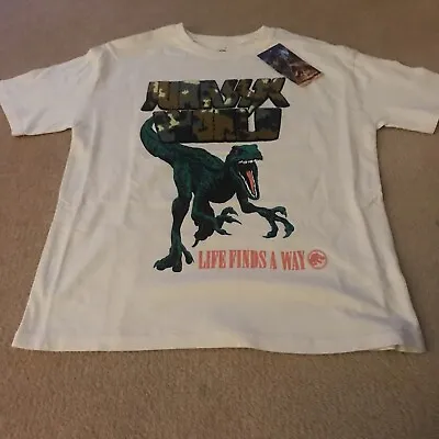 Buy Jurassic World T Shirt (M&S) Age: 9-10 Years • 10£