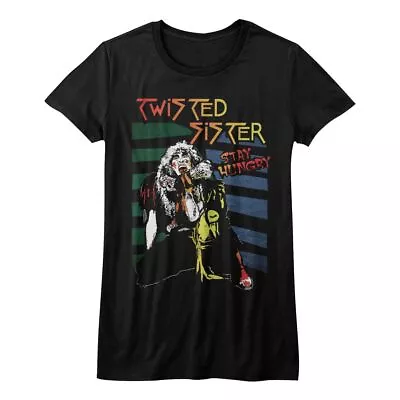 Buy Ladies Twisted Sister Stay Hungry Music Shirt • 23.15£
