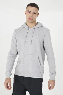 Buy Hoodie Hooded Sweatshirt Front Pocket Cotton Casual Loungewear Gym Brave Soul • 15£