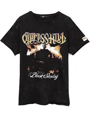 Buy Cypress Hill T-Shirt Unisex Black Sunday Album Distressed Band Tee • 19.99£