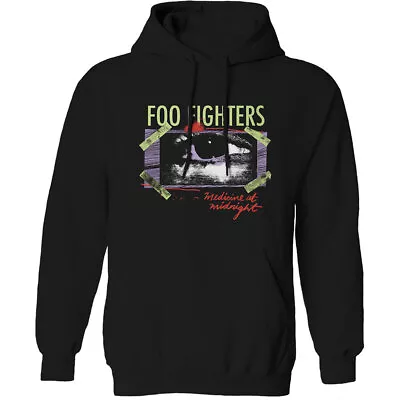 Buy Foo Fighters Medicine At Midnight Taped Official Unisex Hoodie Hooded Top • 40.32£