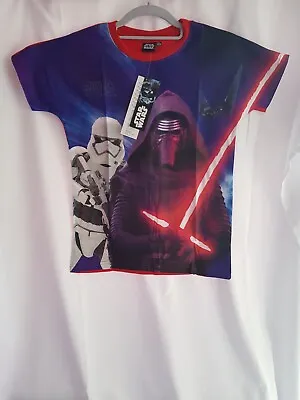 Buy Star Wars Disney Tshirts 8yrs 128cm • 12.99£