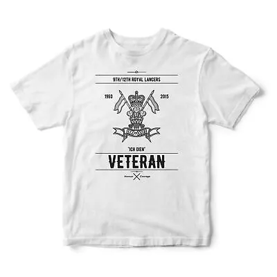 Buy P.I.G HM British Armed Forces 9th/12th Royal Lancers Veteran *037* T-shirt • 20£