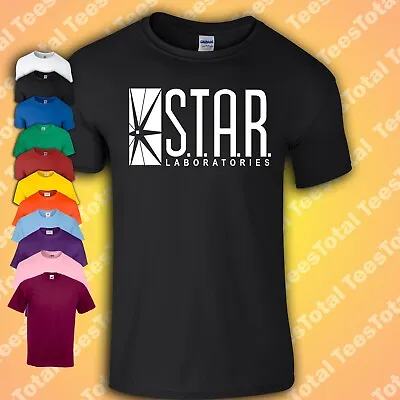 Buy Star Laboratories T Shirt Top The Flash S.T.A.R. Labs All Sizes T SHIRTS • 16.99£