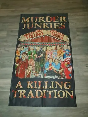 Buy Murder Junkies Flag Flagge Poster GG Allin Anal Cunt 66 • 25.74£