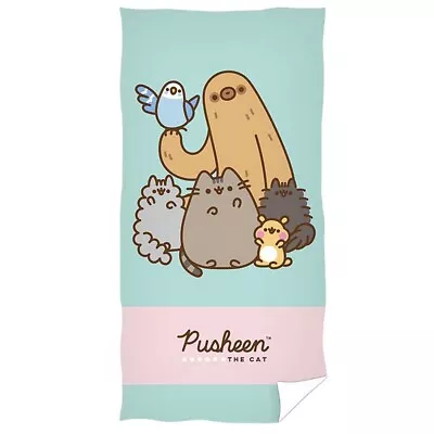 Buy Pusheen Characters Soft Touch Beach Towel TA11814 • 17.79£