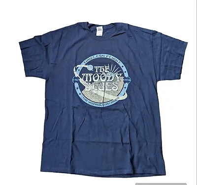 Buy The Moody Blues Voyage Continues Tour 2013 Double Sided T-shirt Blue XL  • 22£