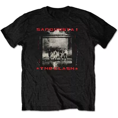 Buy Officially Licensed The Clash T Shirt Sandinista Mens Black T Shirt Classic Tee • 14.50£