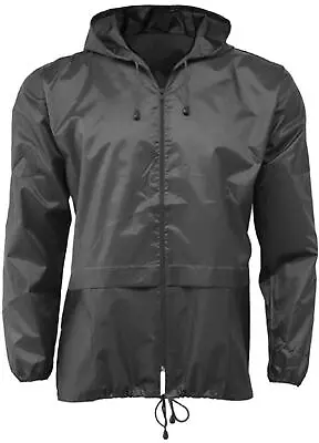 Buy New Lightweight Unisex Kagoul Rain Coat Jacket Mac Kagool Cagoule S-XXL • 8.99£