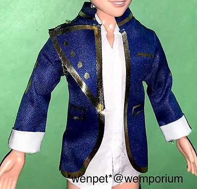 Buy Disney Descendants Doll Boy Clothes Ben Isle Of Lost Blue Jacket Shirt Blazer • 2.49£