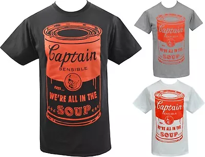 Buy Captain Sensible Mens PUNK T-Shirt Soup Pop Art 1977 Punk Rocker The Damned • 18.50£