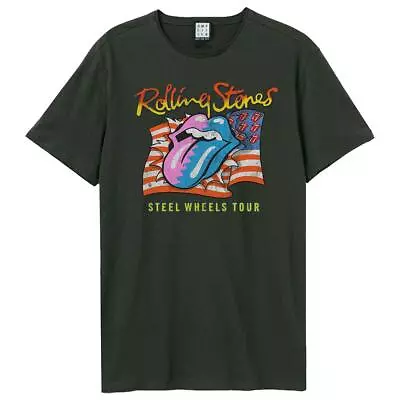 Buy Amplified Unisex Adult The Rolling Stones T-Shirt GD1438 • 31.59£