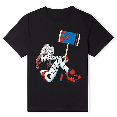 Buy Official DC Comics Batman Harley Quinn Unisex T-Shirt • 11.69£