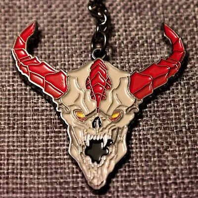 Buy DOOM  Lost Soul  Skull Keychain Official Merch Bethesda FIGHT & DRIVE LIKE HELL! • 7.72£