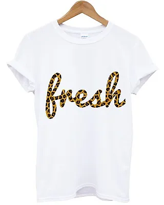 Buy Fresh Leopard T Shirt Urban Top Hipster Brand High Indie Apparel Shop Animal • 14.95£