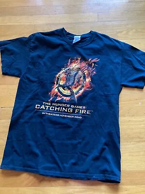 Buy 2013 The Hunger Games Catching Fire Subway SUBtract Hunger Promo T Shirt Large • 37.76£