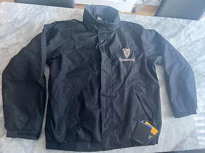 Buy Guinness Regatta Professional Hydrafort Black Jacket Size Small • 35£