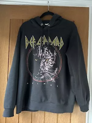Buy H&M Def Leppard Hoodie Size M Perfect Condition • 15£