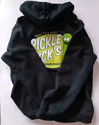 Buy Rick And Morty Pickle Rick Pullover Hoodie Size S Adult Swim 2010s  • 12.99£