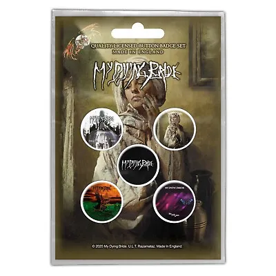 Buy My Dying Bride Ghost Of Orion Button Badge Pack Set Official Metal Band Merch • 8.05£