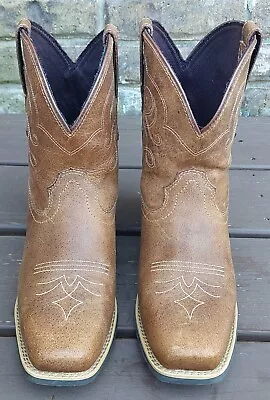 Buy Justin Women's Gypsy Boots Western Cowgirl Brown Size 9.5B L9510 Rodeo Dance EUC • 51.76£