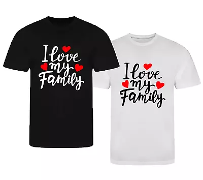 Buy New T-Shirt - I Love My Family - Couple Valentines Day Husband Wife Top Inspired • 14.99£