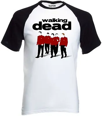 Buy Dead Red Mens Shirts Baseball T-Shirt - Reservoir Dogs Star Trek Enterprise Fan • 13.99£