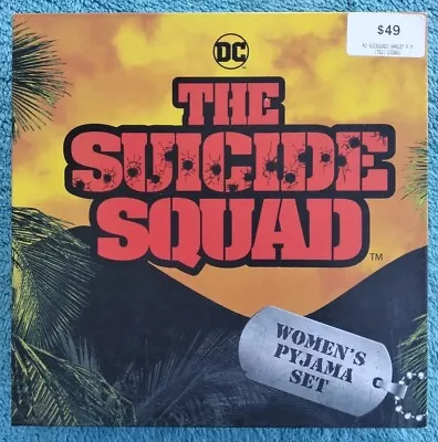 Buy NEW DC Comics Harley Quinn Suicide Squad Exclusive Zing Pop EB Games Pyjama Set • 15.80£
