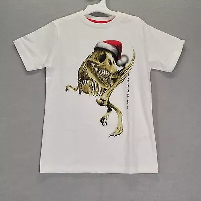 Buy Extreme Concepts Boys T Shirt Size S Christmas Dinosaur  • 9.43£