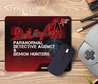 Buy Devil May Cry Dante's Demon Hunters Shop PC Laptop Mouse Mat • 8.99£