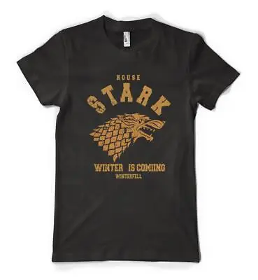 Buy House Stark Winter Is Coming GOT Dragon Personalised Unisex Adult T Shirt • 14.49£