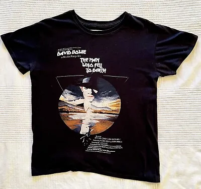 Buy David Bowie ‘The Man Who Fell To Earth’ StudioCanal Black T-Shirt SIZE M • 12.35£
