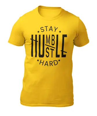 Buy Stay Humble Hustle Hard - Motivational Quote Men's T-Shirt - Women's T-Shirt • 11.99£