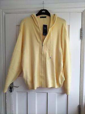 Buy BNWT M&S Ladies Size XL Yellow Zip Hoodie • 18.99£