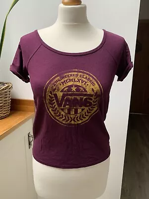 Buy Vans Size XS Women’s Short Sleeve T-Shirt • 0.99£