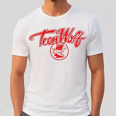 Buy Teen Wolf T Shirt 80s Movie Retro Design Logo Michael J Fox Fan Gift • 13.99£