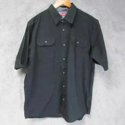 Buy Mens Wrangler Short Sleeve Shirt Size M 46/48” Ref Jc9786 • 7.95£