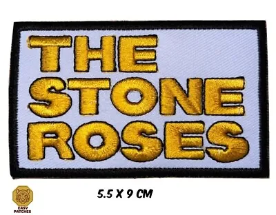 Buy The Stone Roses Embroidered Iron/Sew-on Badge  Patch- Jeans-Cap-Shirt • 2.19£
