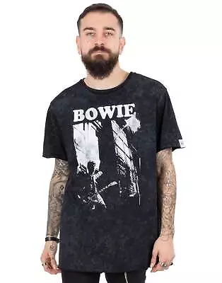 Buy David Bowie Black Short Sleeved T-Shirt (Mens) • 19.99£