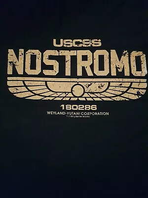 Buy Alien Nostromo 3xl Tshirt Sci Fi Aliens Covenant Prometheus • 10£
