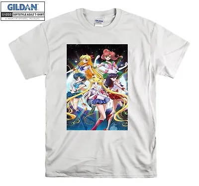 Buy Sailor Moon Crystal T-shirt Anime Space T Shirt Men Women Unisex Tshirt 412 • 23.95£